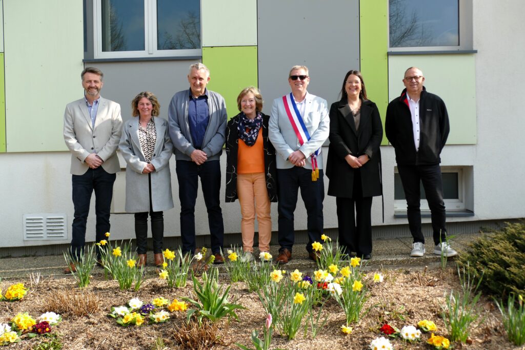 Le Maire Jean-Luc Eberhart et ses adjoints.